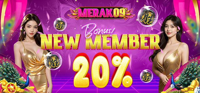 BONUS NEW MEMBER 20%